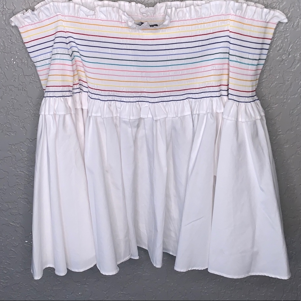 Greysn Strapless Blouse